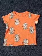 Oranje shirtje maat 62, Kinderen en Baby's, Babykleding | Maat 62, Meisje, Shirtje of Longsleeve, Zo goed als nieuw, Ophalen