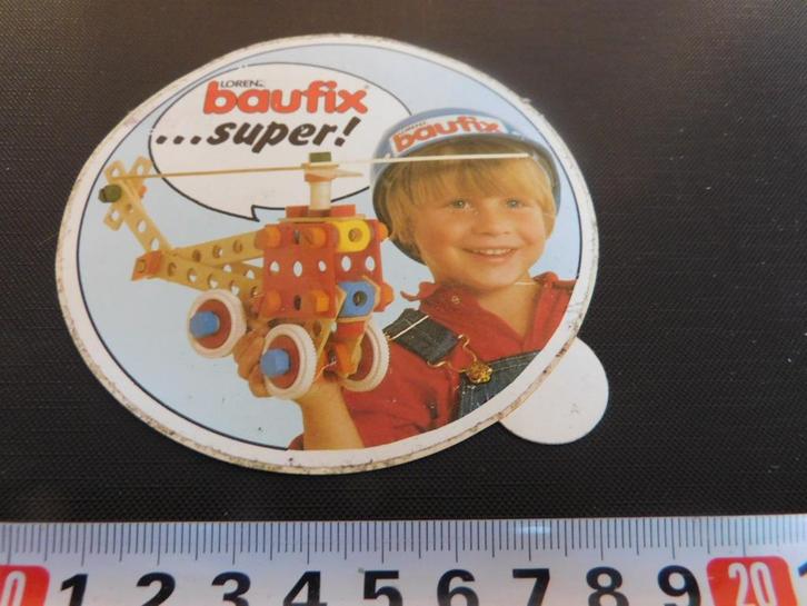 sticker lorenz BAUFIX ...super!, Verzamelen, Stickers, Zo goed als nieuw, Ophalen