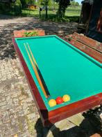 Tafelbiljart of tafeltennis t.e.a.b., Ophalen