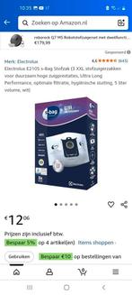 S-Bag stofzuigerzakken, Ophalen of Verzenden, Nieuw, Minder dan 1200 watt, Stofzuiger