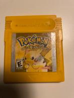 Pokemon Yellow (Pikachu Edition) - Game Boy, Spelcomputers en Games, Games | Nintendo Game Boy, Gebruikt, 1 speler, Ophalen of Verzenden
