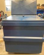 Mobiele dieseltank 995ltr staal met handpomp, Ophalen of Verzenden, Gebruikt