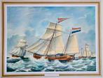 Scheepsportretten van Jacob Spin - drukwerk, bxh 50x41 cm, Verzamelen, Foto's en Prenten, Ophalen of Verzenden, Zo goed als nieuw