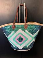 tas handgemaakt uit curacao, Sieraden, Tassen en Uiterlijk, Tassen | Damestassen, Ophalen of Verzenden, Zo goed als nieuw, Shopper