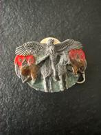 Vintage Native American Riemgesp, Losse buckle of gesp, Overige kleuren, Minder dan 95 cm, Ophalen of Verzenden