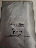 Sleeptime Glossy-Silver Dekbedovertrek, Dekbedovertrek, Ophalen of Verzenden, Grijs, Nieuw