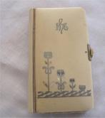 Antiek bijbeltje, religieus boekje met celluloid kaft, Antiek en Kunst, Antiek | Religie, Ophalen of Verzenden