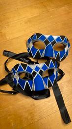 2 venetiaanse maskers handgemaakt, Ophalen of Verzenden, Nieuw, Overige maten