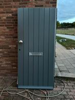 Masief houten voordeur, Ophalen, 80 tot 100 cm, 200 tot 215 cm, Buitendeur