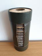 12-delige set Leerdam 8-hoekige glasonderzetters in  koker, Ophalen of Verzenden