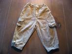 zgan stoer beige katoenen combat broekje , maat 86, Broekje, Zo goed als nieuw, Jongetje, Baby Balloo