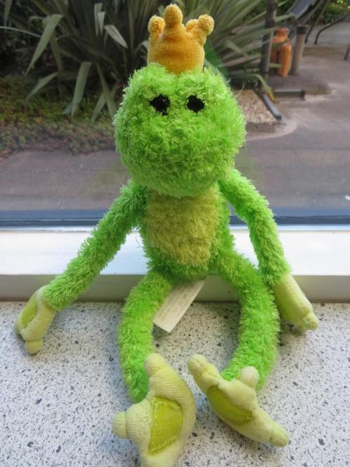 Kikker kikkertje merk Happy Horse Frog Frederick, Kinderen en Baby's, Speelgoed | Knuffels en Pluche, Zo goed als nieuw, Kikker