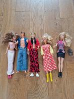 4 vintage barbies, Gebruikt, Ophalen of Verzenden, Barbie