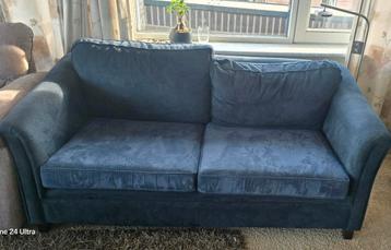 Blauwe bank - 170x90x70 cm