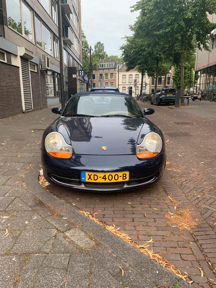 Porsche Boxster 1999 Blauw, Auto's, Porsche, Particulier, Benzine, Cabriolet, Geïmporteerd, Blauw, Ophalen
