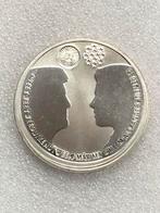 10 euro 2002, zilver, Huwelijksmunt., Postzegels en Munten, Munten | Nederland, Koningin Beatrix, Zilver, Euro's, Ophalen of Verzenden