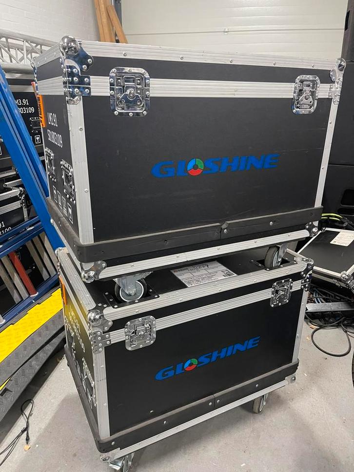 Kabel kisten / led ledscherm flightcase 8 stuks beschikbaar, Muziek en Instrumenten, Behuizingen en Koffers, Zo goed als nieuw