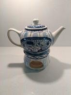 Blond Amsterdam Delfts Blauw theepot en theelicht, Ophalen, Blond Amsterdam, Overige typen, Zo goed als nieuw