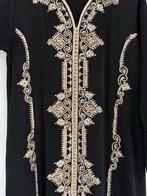 Prachtige Marokkaanse jurk S/M caftan zwart, Kleding | Dames, Jurken, Ophalen of Verzenden, Zo goed als nieuw, Maat 36 (S), Zwart