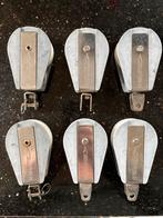 6x Blok 60mm Z Spars, Watersport en Boten, Ophalen of Verzenden, Gebruikt, Zeilboot