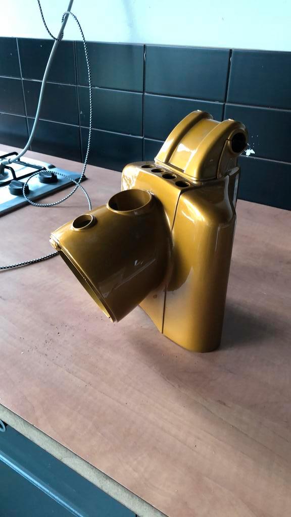KOPLAMPHUIS ZUNDAPP 517 GOUDHAAN NIEUW GESPOTEN, Fietsen en Brommers, Brommeronderdelen | Zundapp, Zo goed als nieuw, Koplamp