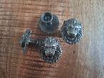 Vintage Kastknoppen Leeuwenkop, Huis en Inrichting, Woonaccessoires | Kapstokken, Overige typen, Nieuw, Ophalen of Verzenden, Minder dan 100 cm