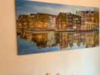 Schilderij Amsterdam, Ophalen, Oorspronkelijke maker, Zo goed als nieuw, Schilderij