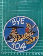 Patch 'Bye 104, Ophalen of Verzenden, Zo goed als nieuw, Patch, Badge of Embleem