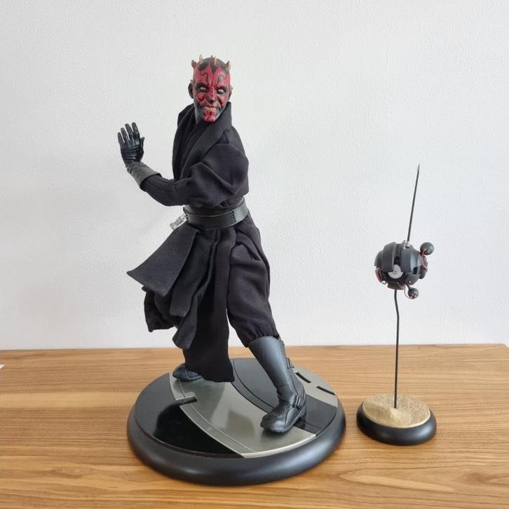 Sideshow Darth Maul exclusive Premium Format statue, Verzamelen, Star Wars, Zo goed als nieuw, Beeldje of Buste, Ophalen of Verzenden