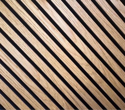 Akoestische akupanel wandpanelen 280-300 cm natuurlijk eiken, Huis en Inrichting, Woonaccessoires | Wanddecoraties, Nieuw, Ophalen of Verzenden