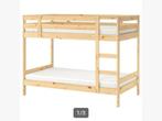ikea stapelbed Mydal, Ophalen, 90 cm, Bruin, 200 cm