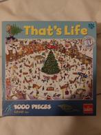 Christmas, That's life puzzel, 1000 stukjes, Ophalen of Verzenden, 500 t/m 1500 stukjes, Gebruikt, Legpuzzel