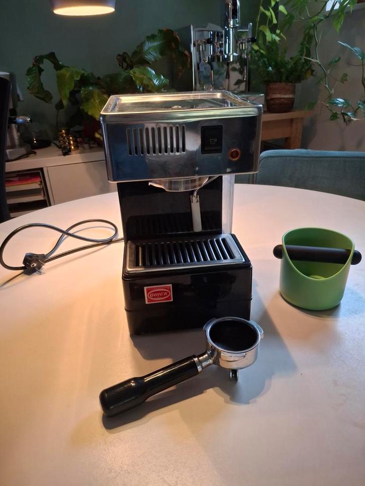 Quickmill 820 met OPV Upgrade - Zachte Espresso!, Witgoed en Apparatuur, Koffiezetapparaten, Gebruikt, Gemalen koffie, Espresso apparaat