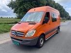 Mercedes-Benz Sprinter 313 2.2 CDI 366 DC AUTOMAAT/AIRCO/CRU, Auto's, Bestelauto's, Automaat, Gebruikt, Zwart, 129 pk