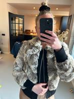 Bont jasje bomber Fur maat 38, Kleding | Dames, Ophalen of Verzenden, Zo goed als nieuw, Maat 38/40 (M), Beige
