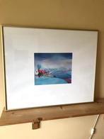 Ingelijste plaat van Toon Tieland, Antiek en Kunst, Ophalen