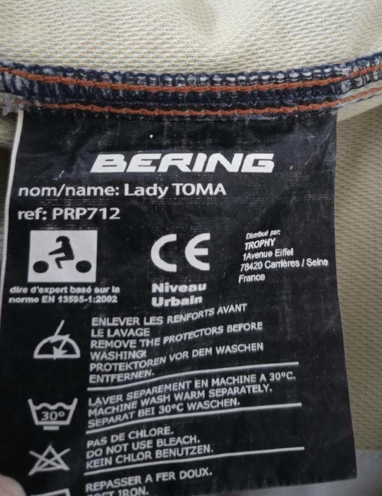 Bering dames motorbroek, Ophalen of Verzenden, Broek | textiel, Bering, Dames