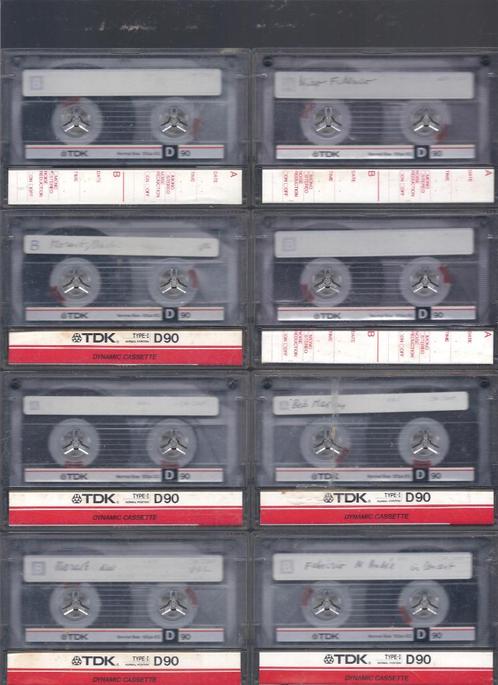 Type I 90 Cassettebandjes 2 Philips 14 TDK 9 HEMA 1 BASF, Cd's en Dvd's, Cassettebandjes, Gebruikt, Voorbespeeld, Overige genres