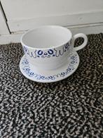 Nijntje kop en schotel delfts blauw / delftsblauw, Ophalen of Verzenden, Porselein, Overige stijlen, Kop(pen) en/of Schotel(s)
