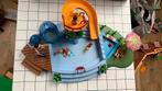 Playmobil zwembad met accessoires, Ophalen of Verzenden, Gebruikt, Complete set