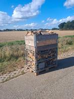 Kachelhout in Palletbox.  stukjes tussen 20/30cm hoofdzakeli, Tuin en Terras, Minder dan 3 m³, Ophalen of Verzenden, Overige houtsoorten