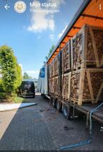 vrachtwagens gekloofd haardhout ovendroog eiken bulk, Tuin en Terras, Haardhout, 6 m³ of meer, Ophalen of Verzenden