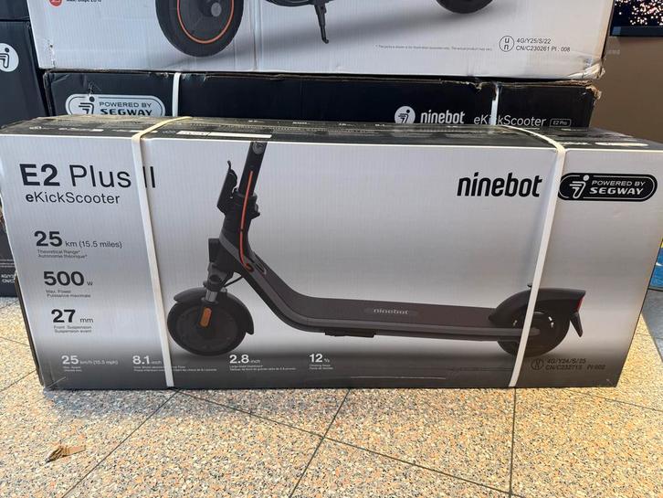 Segway ninebot E2 plus E II, Fietsen en Brommers, Steps, Nieuw, Elektrische step (E-scooter), Ophalen