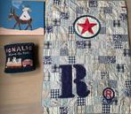 Room seven quilt jongen kussen schilderij, Ophalen of Verzenden, Gebruikt, Kleed of Kussen