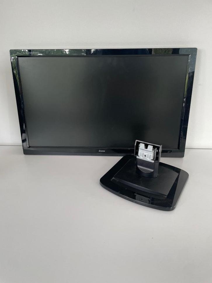 iiyama ProLite E2482HSD – 23,6" Full HD monitor, Computers en Software, Monitoren, Zo goed als nieuw, 60 Hz of minder, Full HD