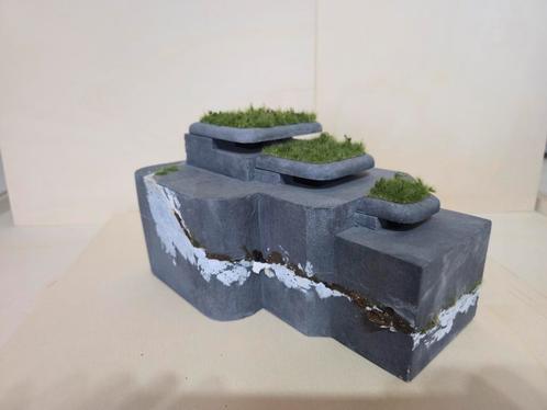 Bunker Atlanticwall 1:87 – Type S414, Hobby en Vrije tijd, Modeltreinen | H0, Gebruikt, Brug, Tunnel of Gebouw, Gelijkstroom of Wisselstroom