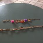 Twee goudkleurige armbanden niet gedragen., Ophalen of Verzenden