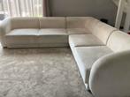 Créme hoekbank te koop 260 x 260 cm MOET NU WEG, Ophalen, Gebruikt, Stof