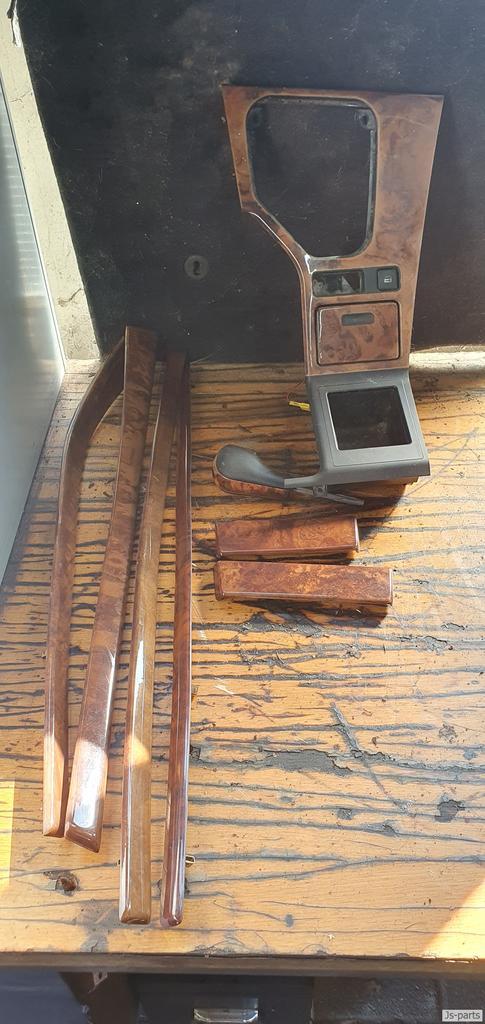 Interieurlijsten set nussbaum BMW 5-serie E39, Auto-onderdelen, Interieur en Bekleding, BMW, Gebruikt, Ophalen of Verzenden