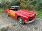 Karmann Ghia 1972 1600cc Rood Project, Auto's, Zwart, Leder, Handgeschakeld, Particulier